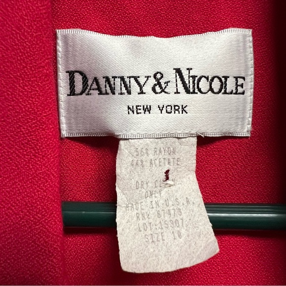 Danny & Nicole Vintage Dress Size 10 - Picture 2 of 3